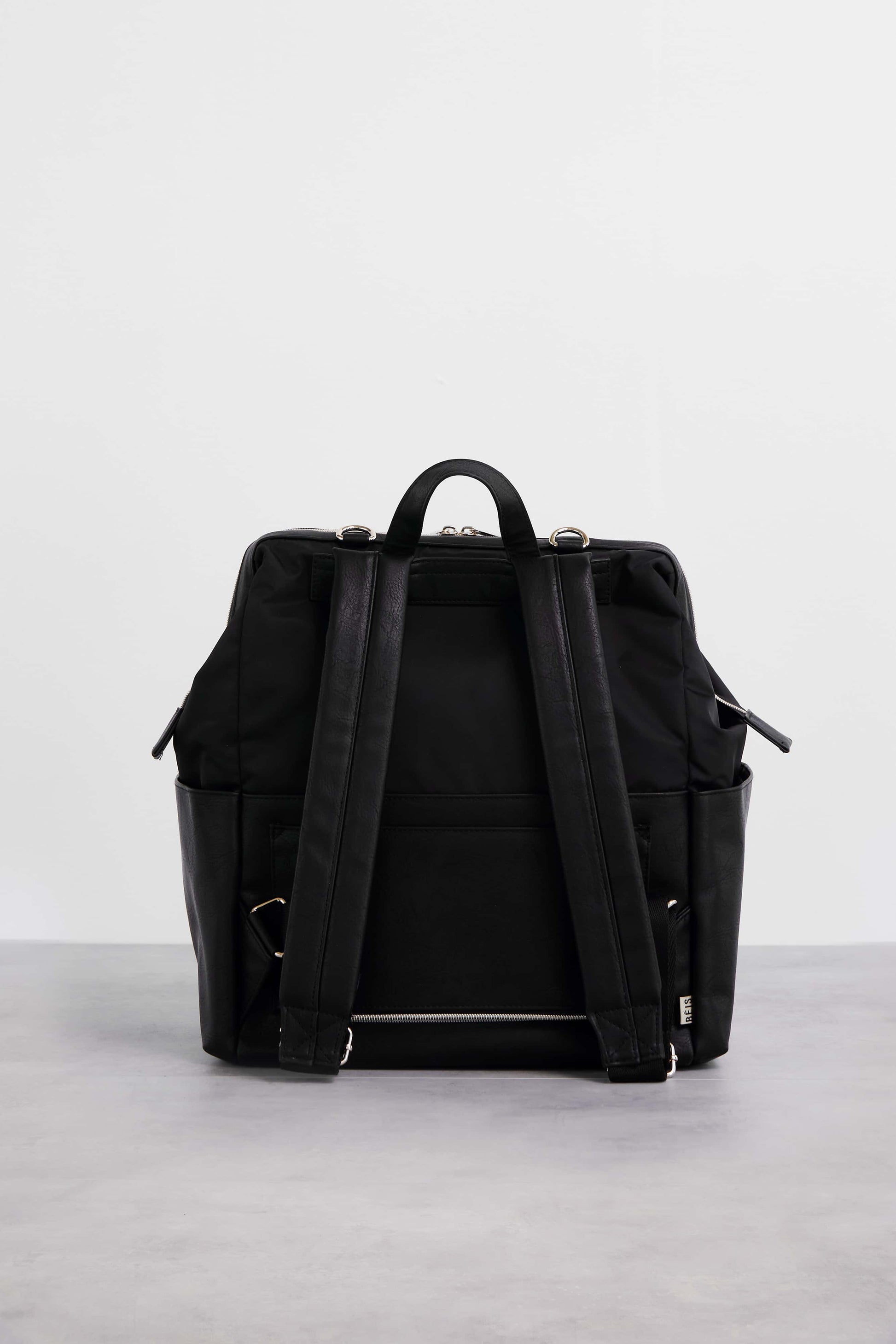 Back of the Diaper Bag Backpack baby bag in black