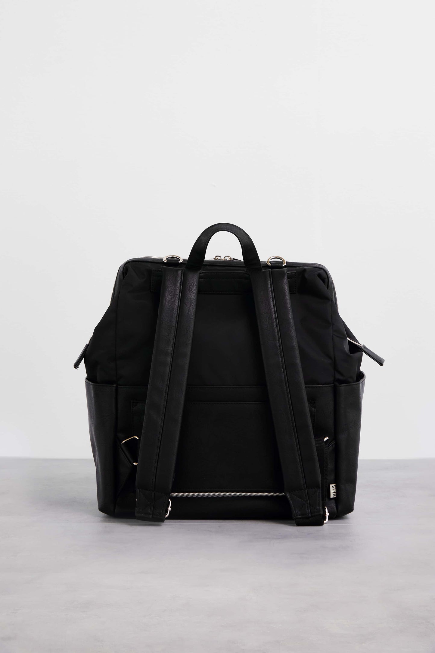 Back of the Diaper Bag Backpack baby bag in black
